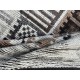 Modern Moroccan Design Berber Rug. 100% Wool. Handmade Beni Ourain Carpet