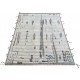 Handmade Moroccan Azilal Style Rug. 100% Wool. Modern Beni Ourain Carpet