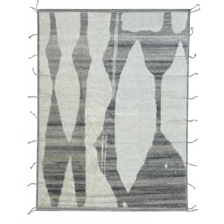 Modern Moroccan Berber style Handmade Rug. 100% Natural Wool. Custom Options Available