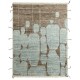 Modern Hand-knotted Moroccan Design Rug. 100% Wool. Custom Options Available