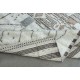 Contemporary Moroccan Design Berber Rug. 100% Wool. Handmade Beni Ourain Carpet