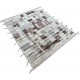 Modern Moroccan Design Berber Rug. 100% Wool. Handmade Beni Ourain Carpet