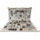 Modern Moroccan Design Berber Rug. 100% Wool. Handmade Beni Ourain Carpet