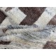 Modern Moroccan Design Berber Rug. 100% Wool. Handmade Beni Ourain Carpet
