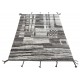 Handknotted Moroccan Azilal Style Rug. 100% Wool. Modern Beni Ourain Carpet