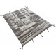 Handknotted Moroccan Azilal Style Rug. 100% Wool. Modern Beni Ourain Carpet