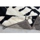 Modern Moroccan style Handmade Rug. 100% Natural Wool. Custom Options Available