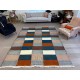 Modern Handmade Scandinavian Kilim Rug 'Flat Weave' with Geometric Patterns, 100% Wool