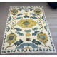 Modern Handmade Premium Quality Turkish Oushak Rug, 100% Organic Wool, Made-to-order, Customizable