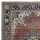 Hand knotted Turkish Wool Area Rug. One of a kind Vintage Large Carpet