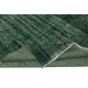 Dark Green Color Modern Handmade Large Area Rug, Shabby Chic Turkish Carpet