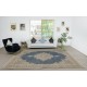 Vintage Handmade Wool Large Area Rug, One of a kind Turkish Carpet