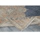 Vintage Handmade Wool Large Area Rug, One of a kind Turkish Carpet