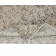 One of a kind Vintage Beige Large Area Rug, Sun Faded Handmade Turkish Carpet