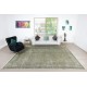 Contemporary Handmade Turkish Area Rug in Green, Woolen Floor Covering