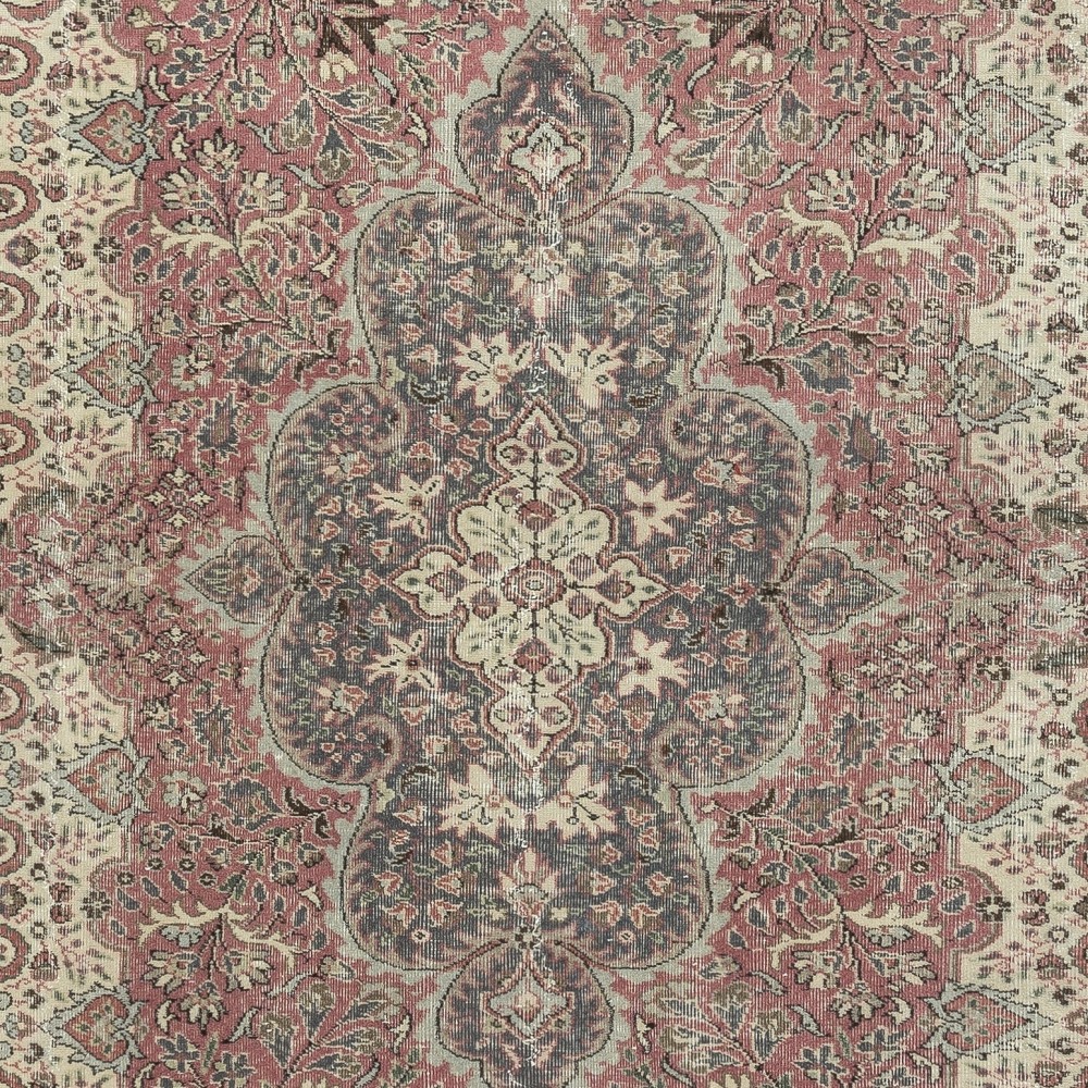 Fine Hand-Knotted Ona-of-a-kind Vintage Turkish Area Rug, circa 1940