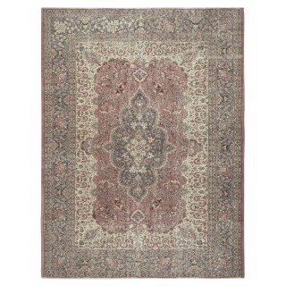 Fine Hand-Knotted Ona-of-a-kind Vintage Turkish Area Rug, circa 1940