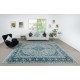 Vintage Handmade Turkish Oushak Rug. 100% Wool. Excellent Condition