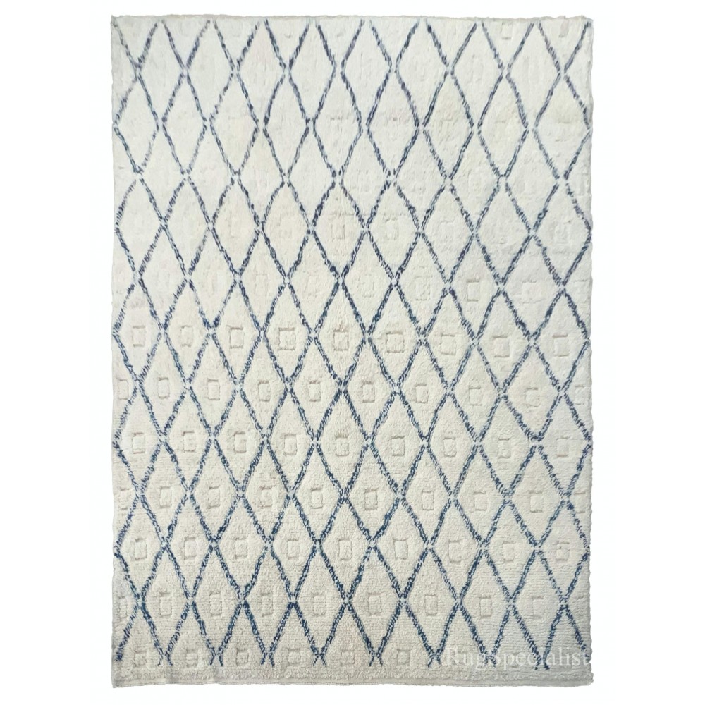 Modern Moroccan Berber Beni Ourain design Tulu Rug. Custom Options Available