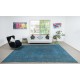 Hand Knotted Blue Color Large Area Rug, Modern Handmade Turkish Carpet