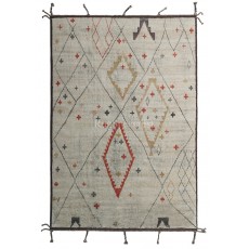 Modern Moroccan Berber Rug. 100% Wool. Custom Options Available