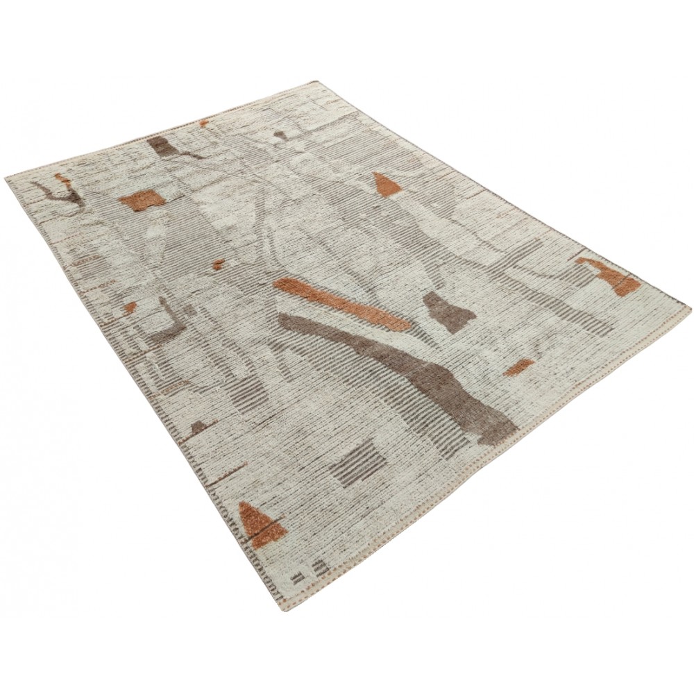 Contemporary Moroccan Rug. 100% Wool. Custom Options Available
