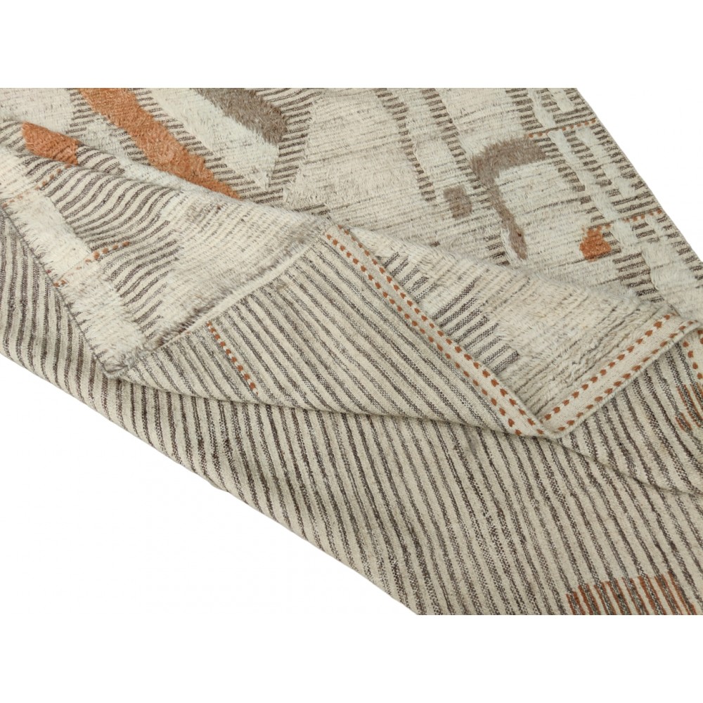 Contemporary Moroccan Rug. 100% Wool. Custom Options Available