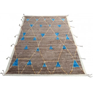 Contemporary Moroccan Berber Rug. 100% Wool. Custom Options Available