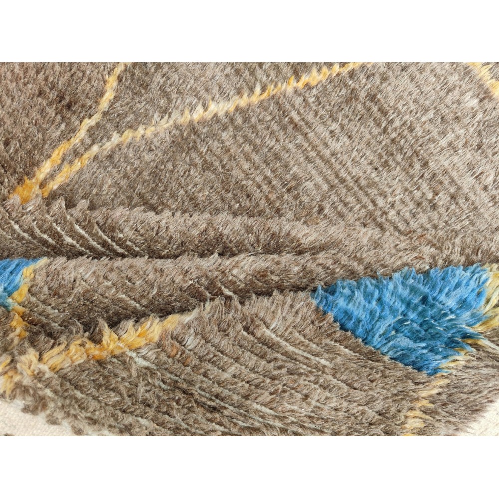 Contemporary Moroccan Berber Rug. 100% Wool. Custom Options Available