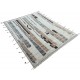 Modern Moroccan Design Berber Rug. 100% Wool. Beni Ourain Carpet