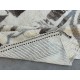 Handmade Moroccan Azilal Style Rug. 100% Wool. Modern Beni Ourain Carpet