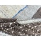 Handknotted Moroccan Azilal Style Rug. 100% Wool. Modern Beni Ourain Carpet