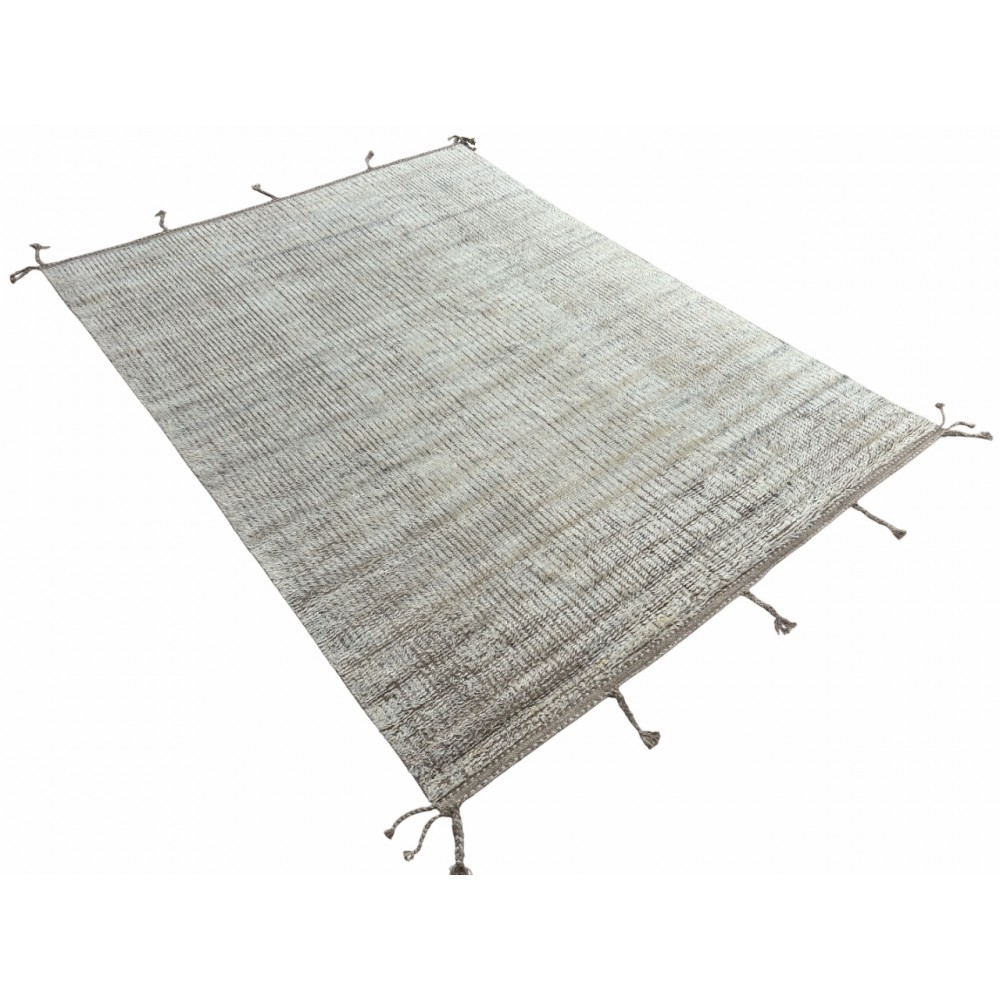 Modern Moroccan style Handmade Rug, 100% Natural Wool. Custom Options Available