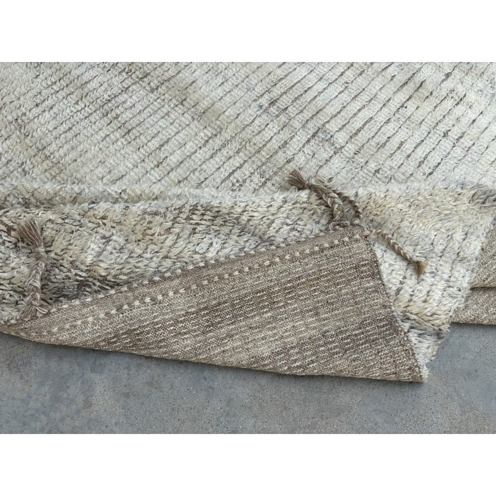 Modern Moroccan style Handmade Rug, 100% Natural Wool. Custom Options Available