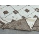 Contemporary Moroccan style Handmade Rug, 100% Natural Wool. Custom Options Available