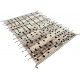 Modern Moroccan Berber Beni Ourain design Rug. 100% Wool. Custom Options Available