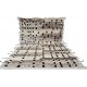 Modern Moroccan Berber Beni Ourain design Rug. 100% Wool. Custom Options Available