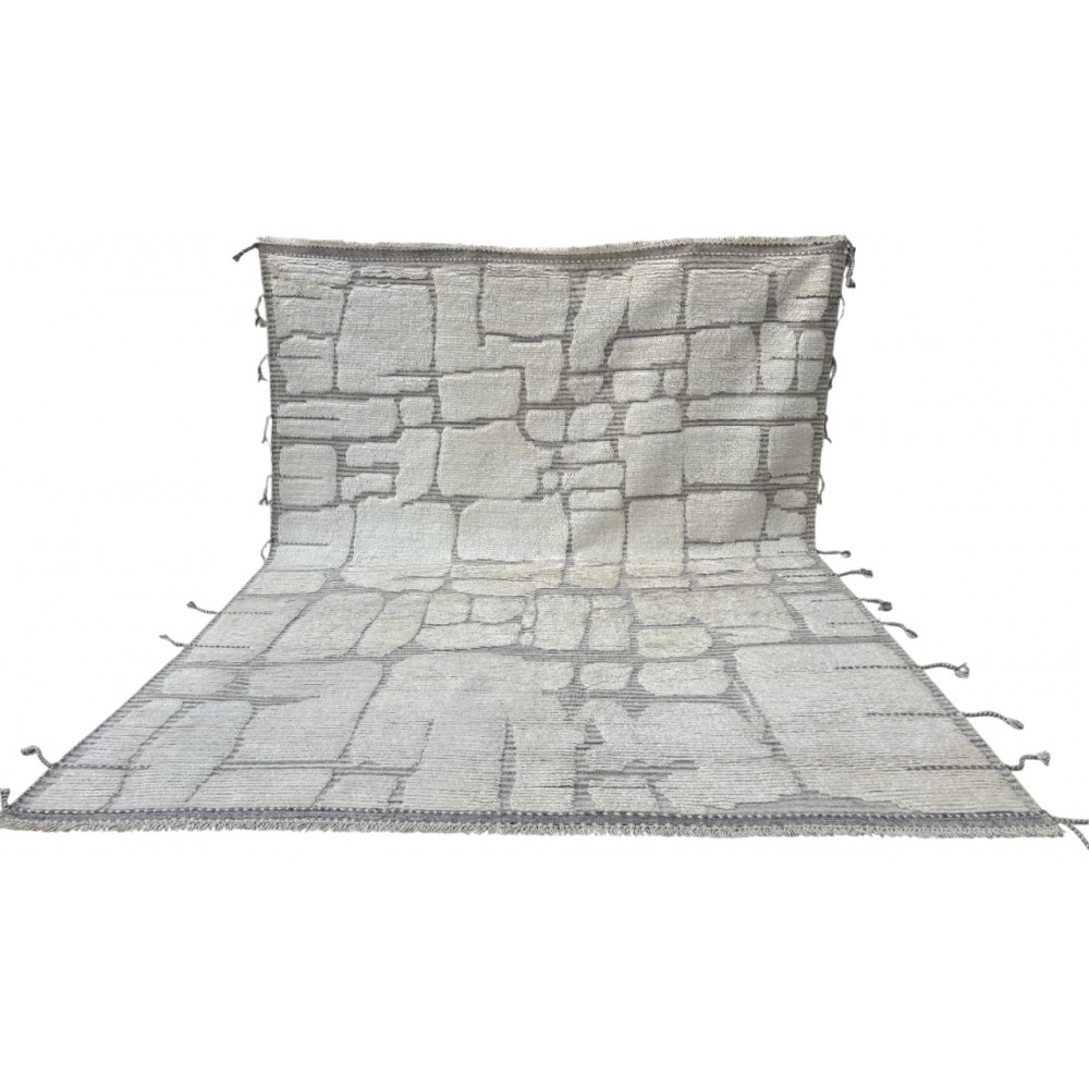 Contemporary Moroccan Rug. 100% Wool. Custom Options Available