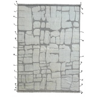 Contemporary Moroccan Rug. 100% Wool. Custom Options Available