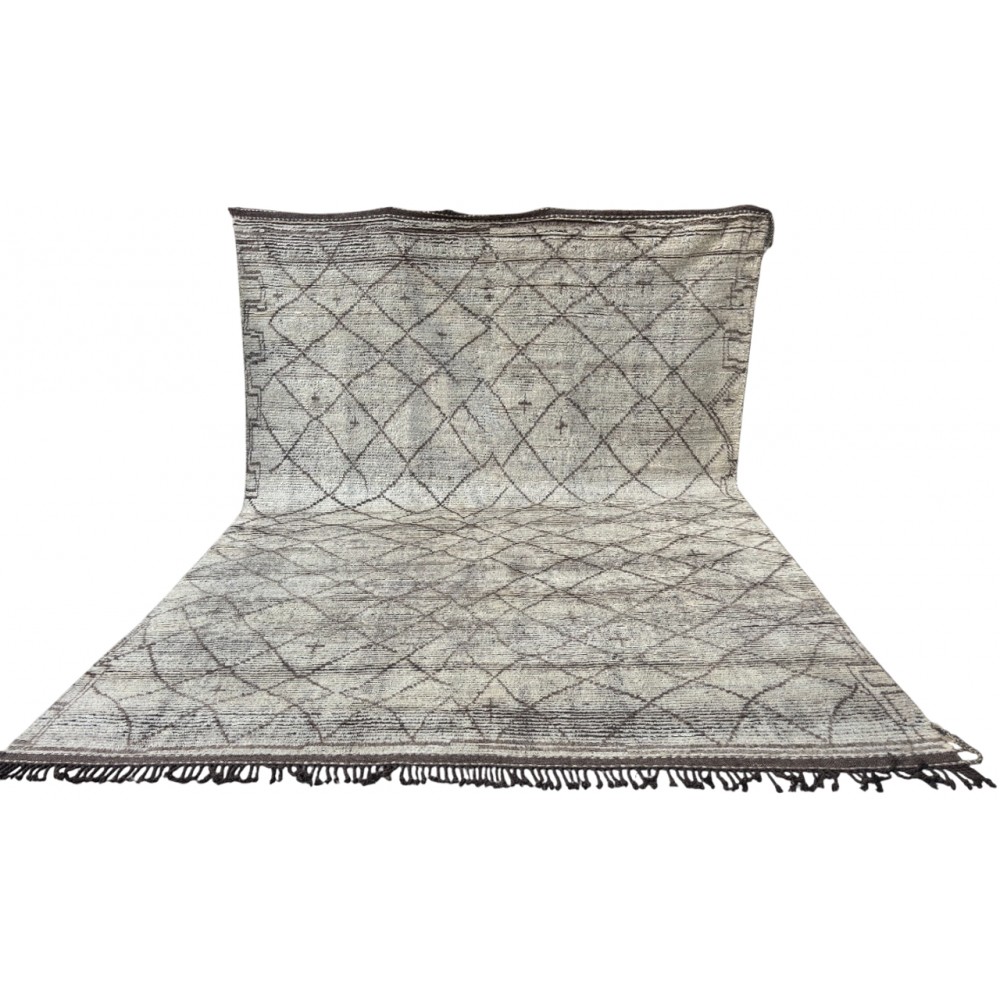 Contemporary Moroccan Berber Rug. 100% Wool. Custom Options Available
