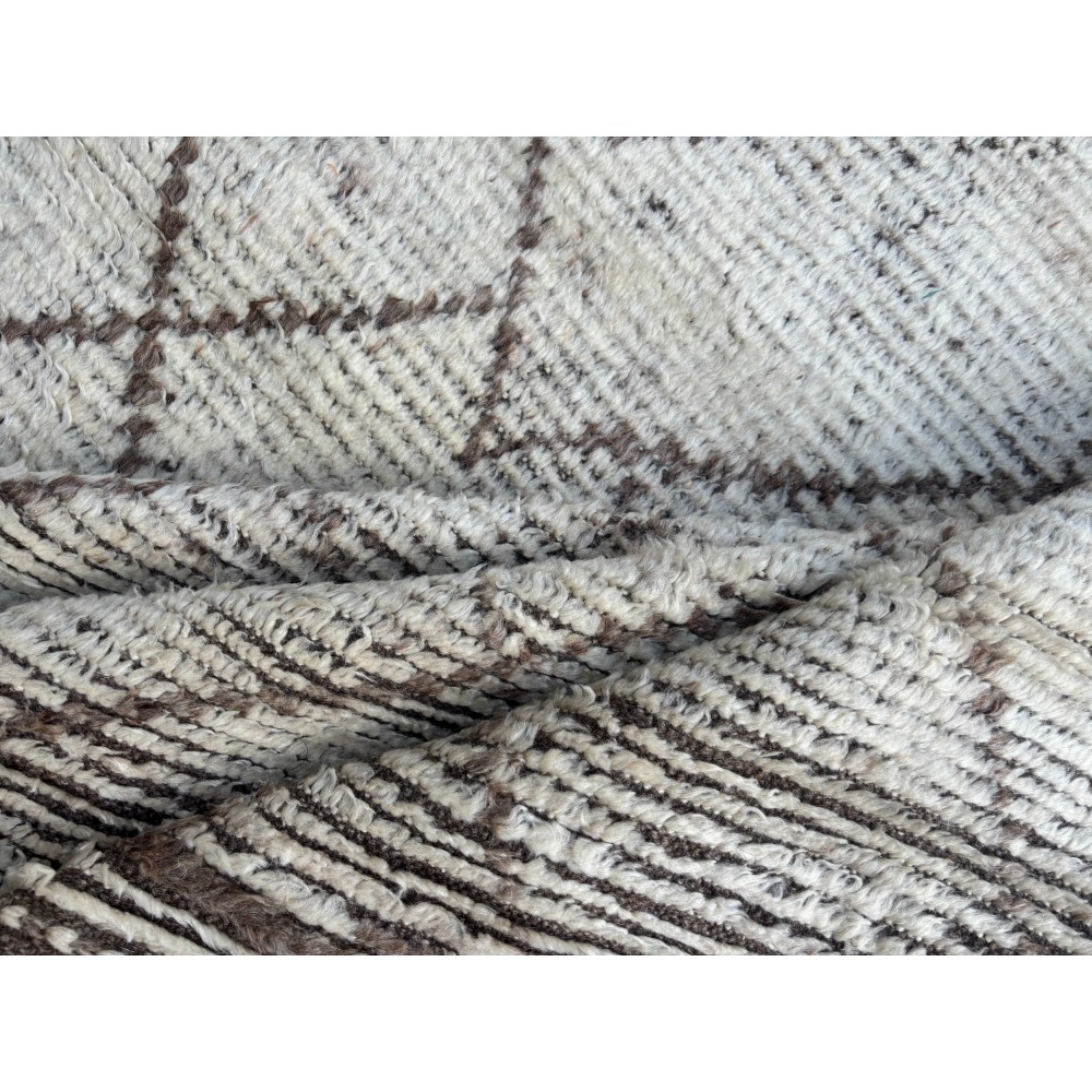 Contemporary Moroccan Berber Rug. 100% Wool. Custom Options Available
