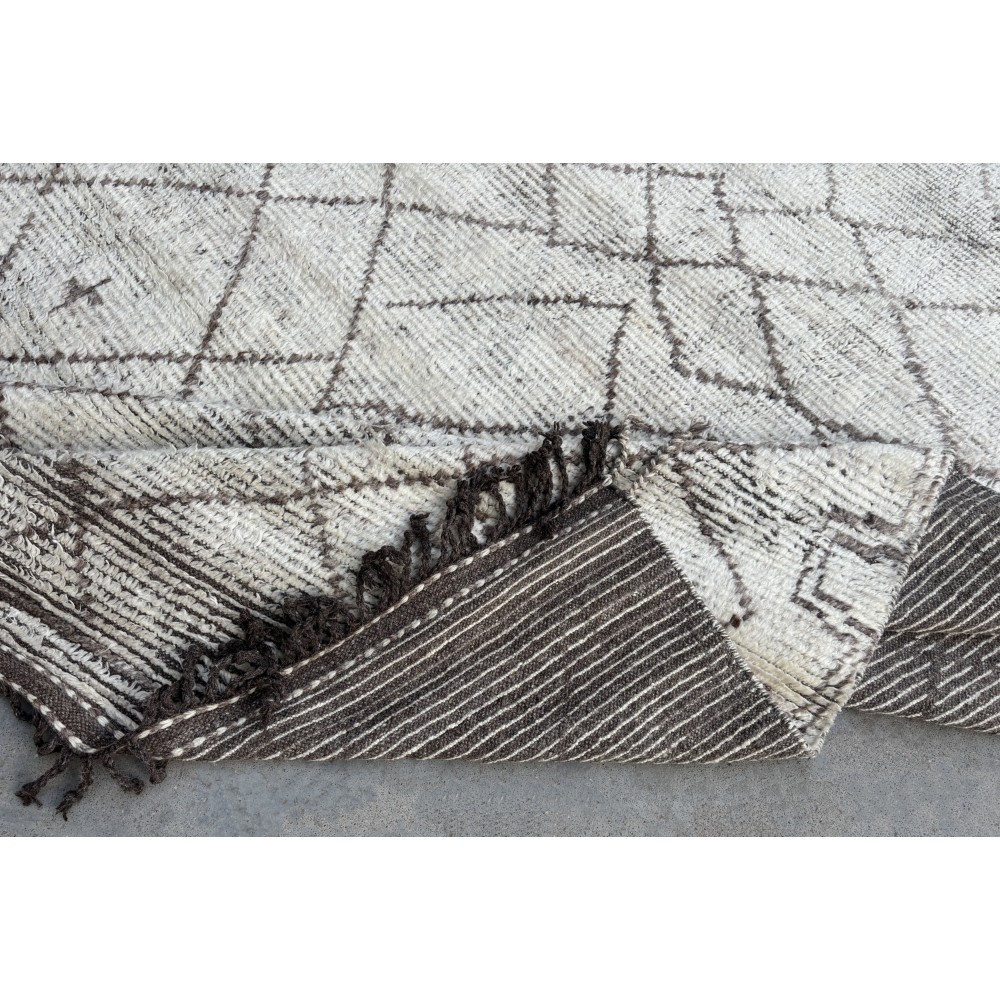 Contemporary Moroccan Berber Rug. 100% Wool. Custom Options Available