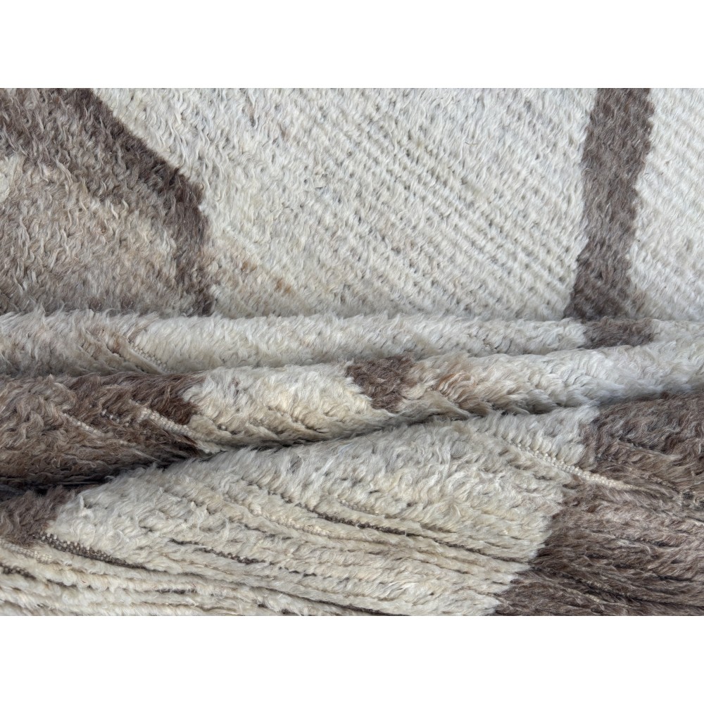 Hand Knotted Moroccan Design Rug. 100% Wool. Custom Options Available