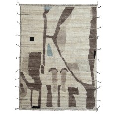 Hand Knotted Moroccan Design Rug. 100% Wool. Custom Options Available