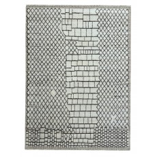 Contemporary Moroccan style Handmade Rug. 100% Natural Wool. Custom Options Available