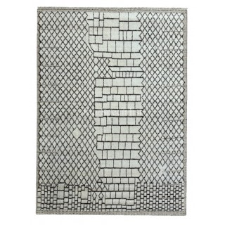 Contemporary Moroccan style Handmade Rug. 100% Natural Wool. Custom Options Available