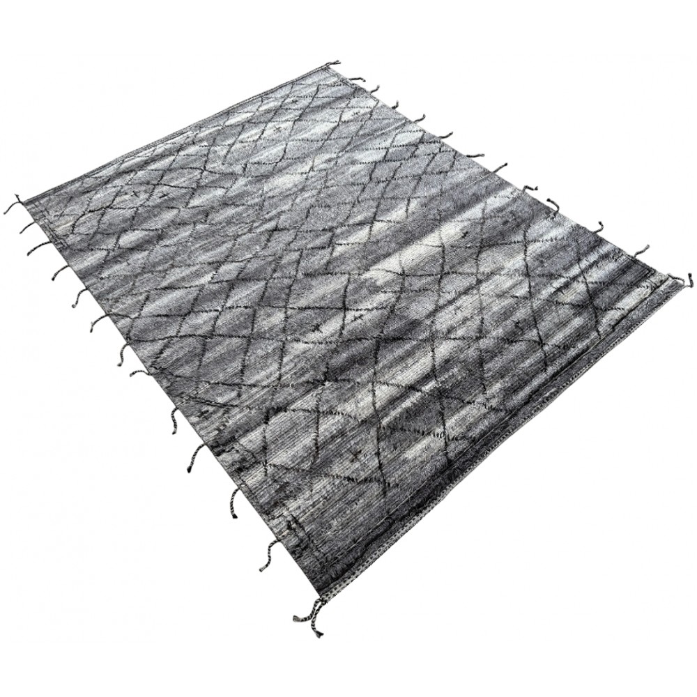 Modern Moroccan style Handmade Rug. 100% Natural Wool. Custom Options Available
