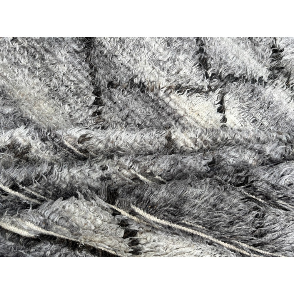 Modern Moroccan style Handmade Rug. 100% Natural Wool. Custom Options Available