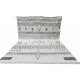 Handmade Moroccan style Rug. 100% Natural Wool. Modern Beni Ourain Carpet