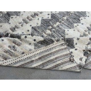 Modern Moroccan style Handmade Rug. 100% Natural Wool. Custom Options Available